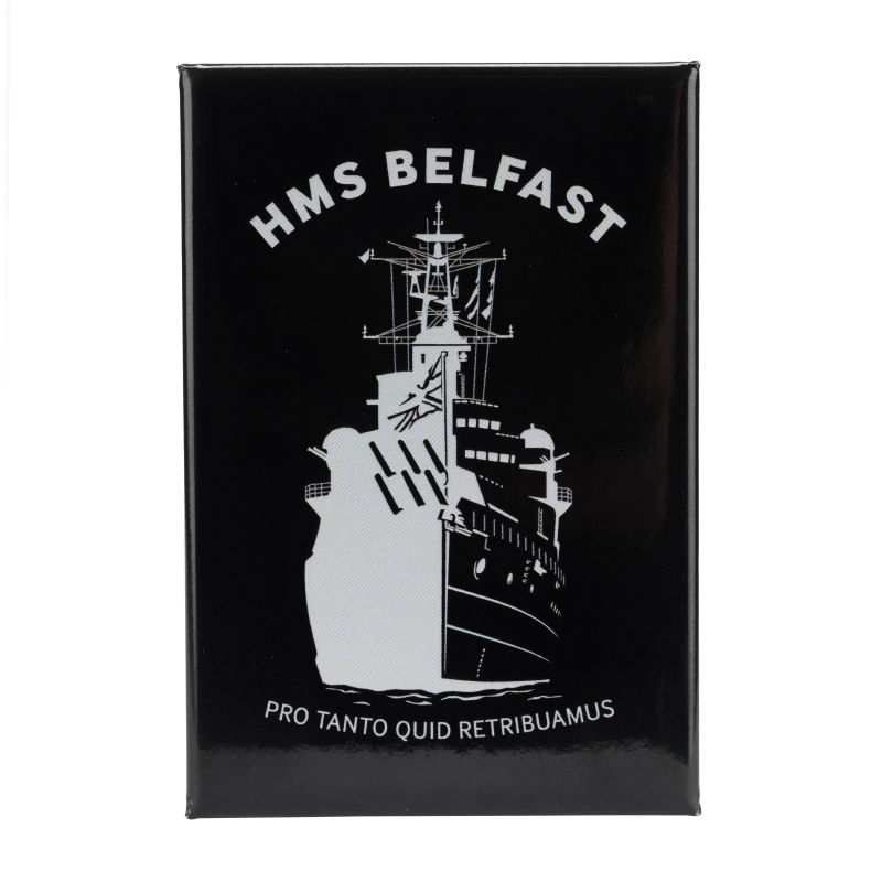 HMS Belfast C35 magnet front